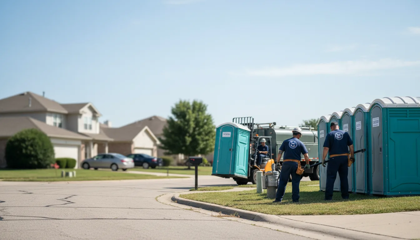 Porta Potty Rental in Buckley, IL near me